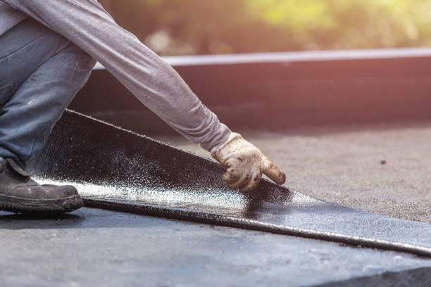 Professional Waterproofing technician working in Hanover, IN